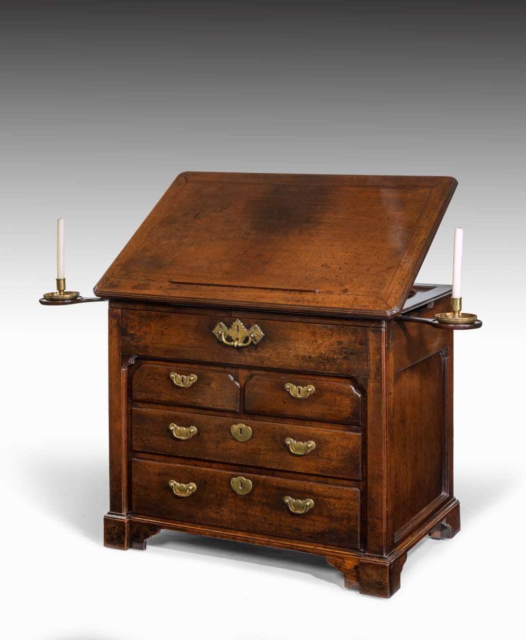 Coulborn antique George II Mahogany Architect's or Artist's Chest