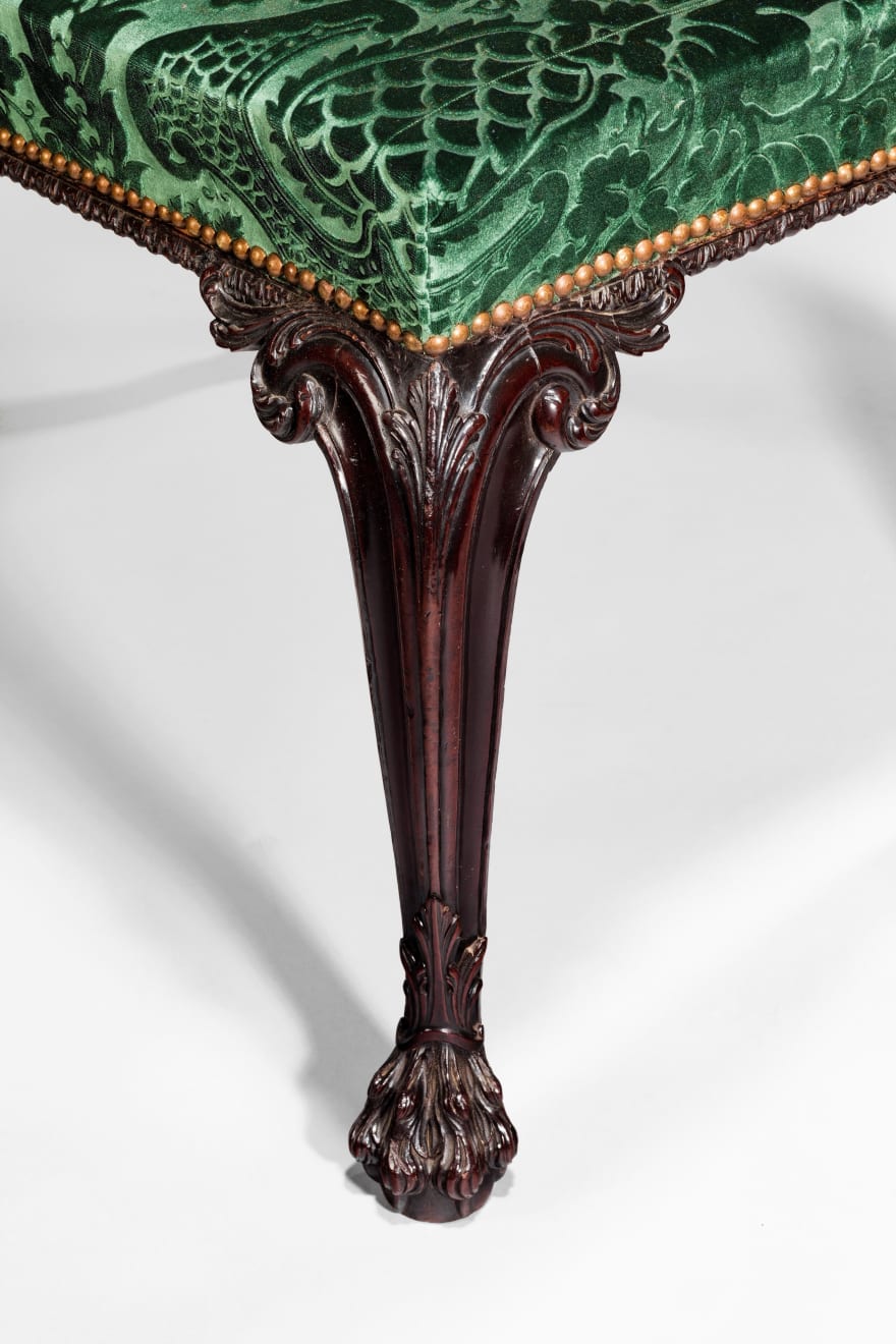 George II Mahogany Stool