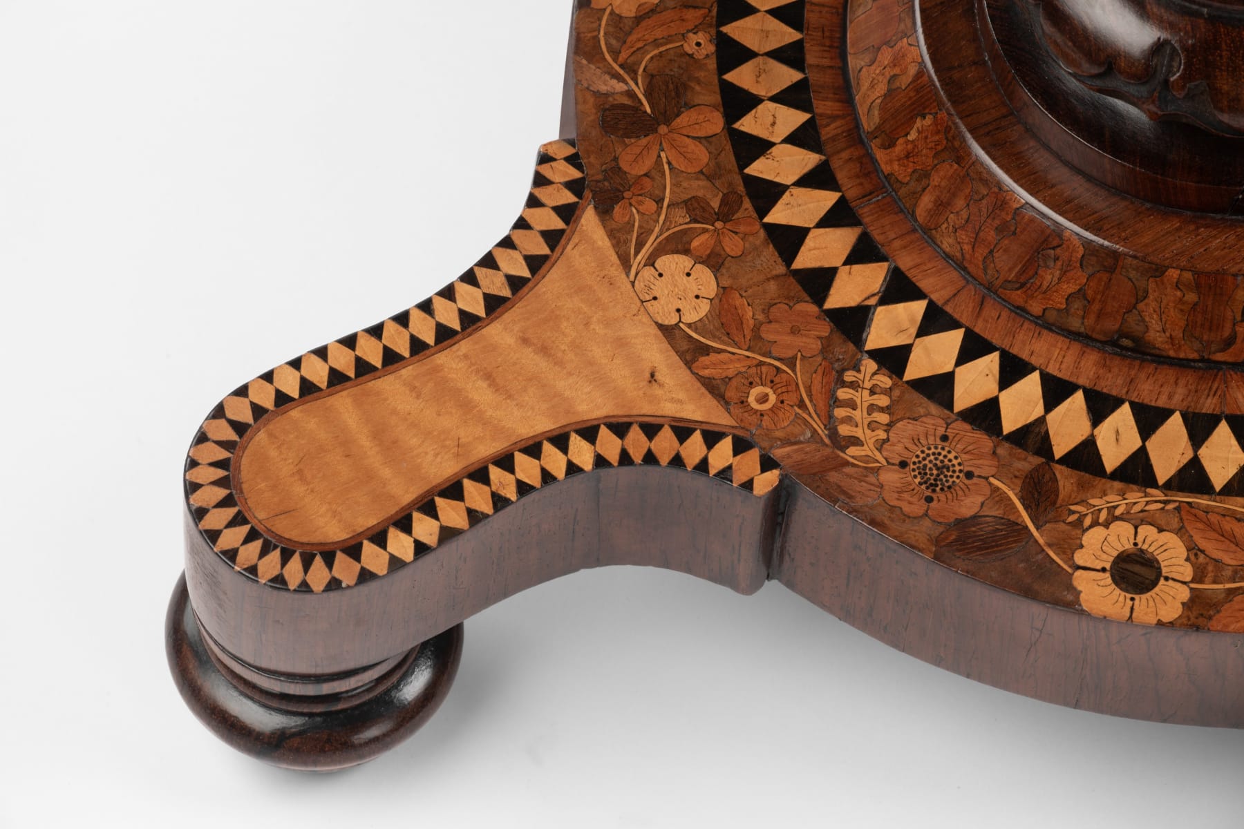 Jamaican inlaid table attributed to Ralph Turnbull of Kingston