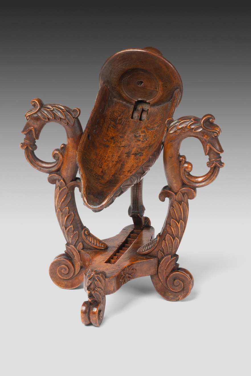 Scandinavian Birch Bottle Cradle and Pourer