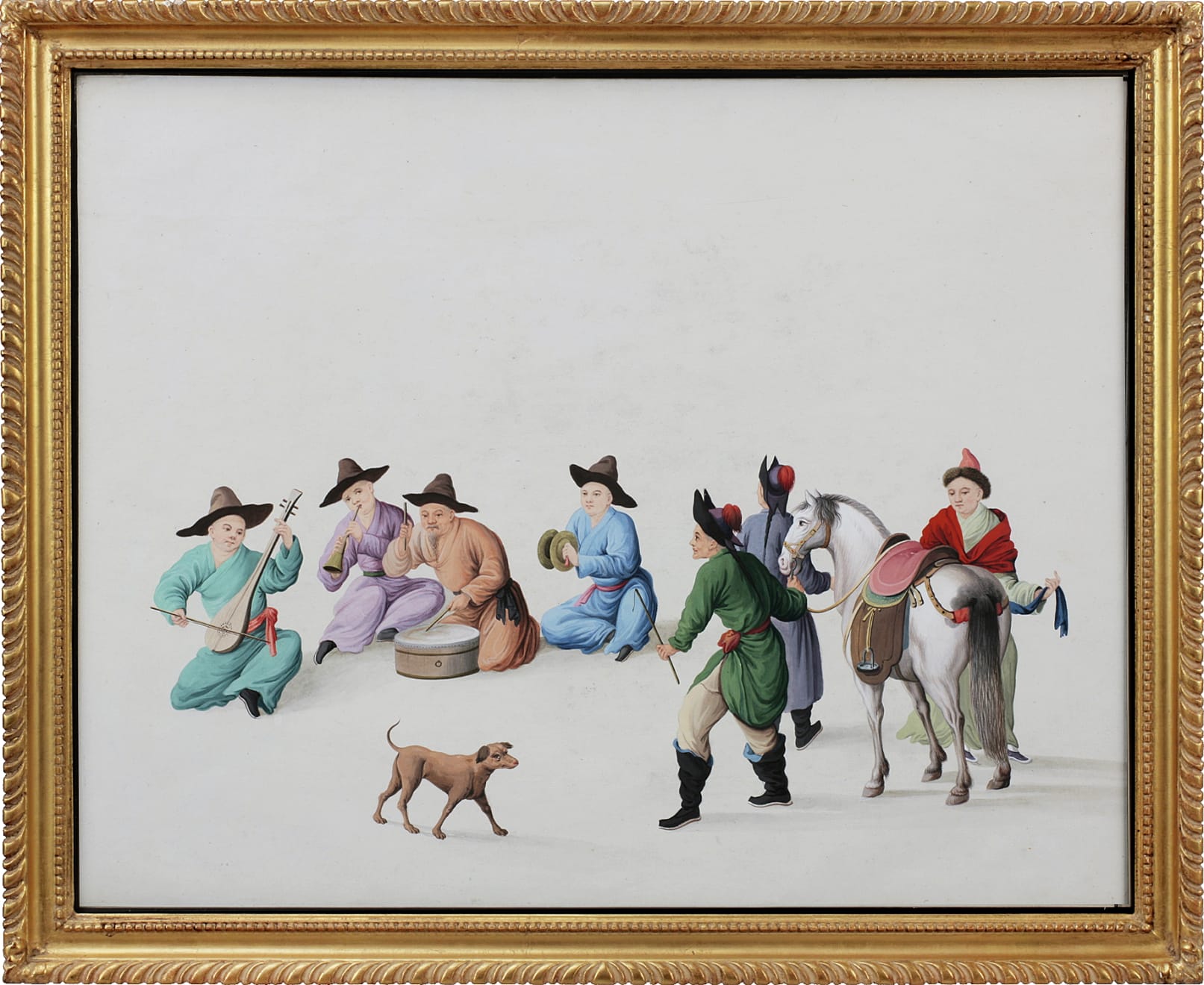 Rare Set of 20 Chinese Export Watercolours Representing The Customs and Trades of China