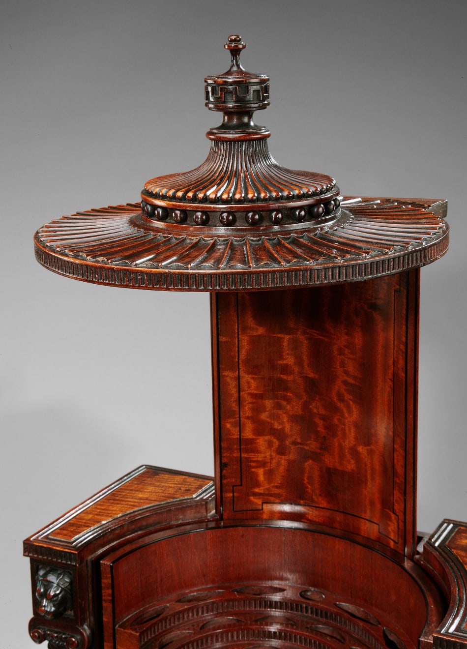 Pair of George III Mahogany Knife Boxes