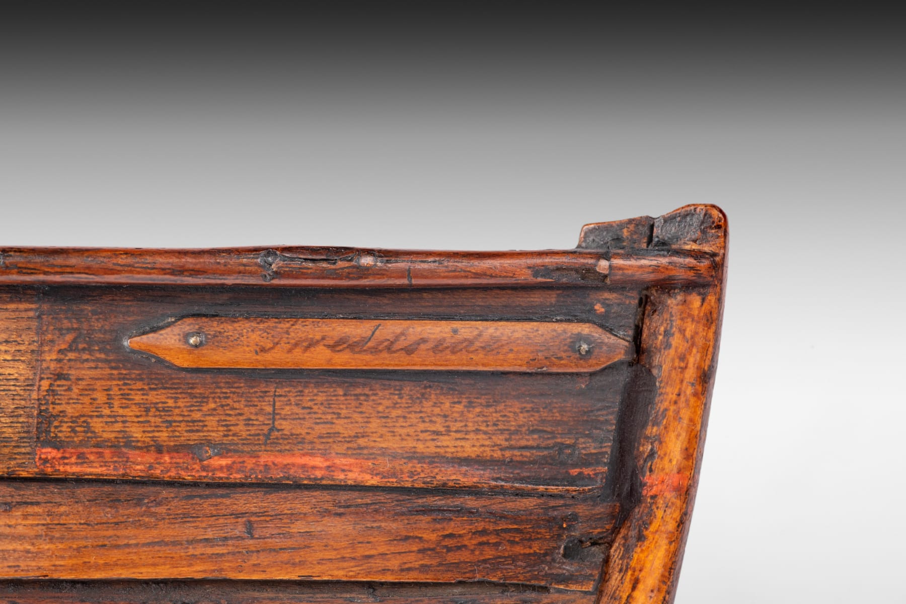 641a Model of a Coble Boat - Tweedside