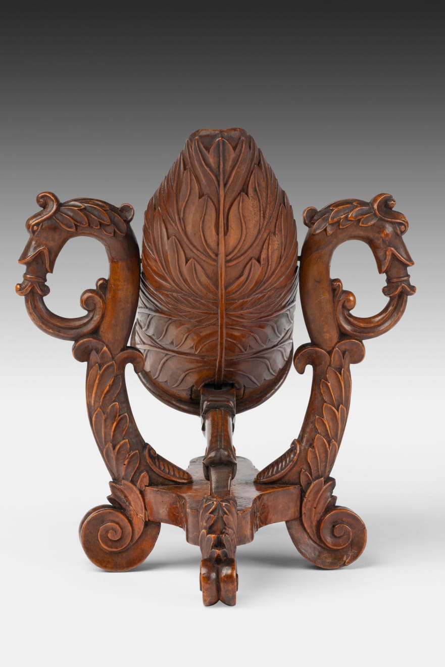 Scandinavian Birch Bottle Cradle and Pourer