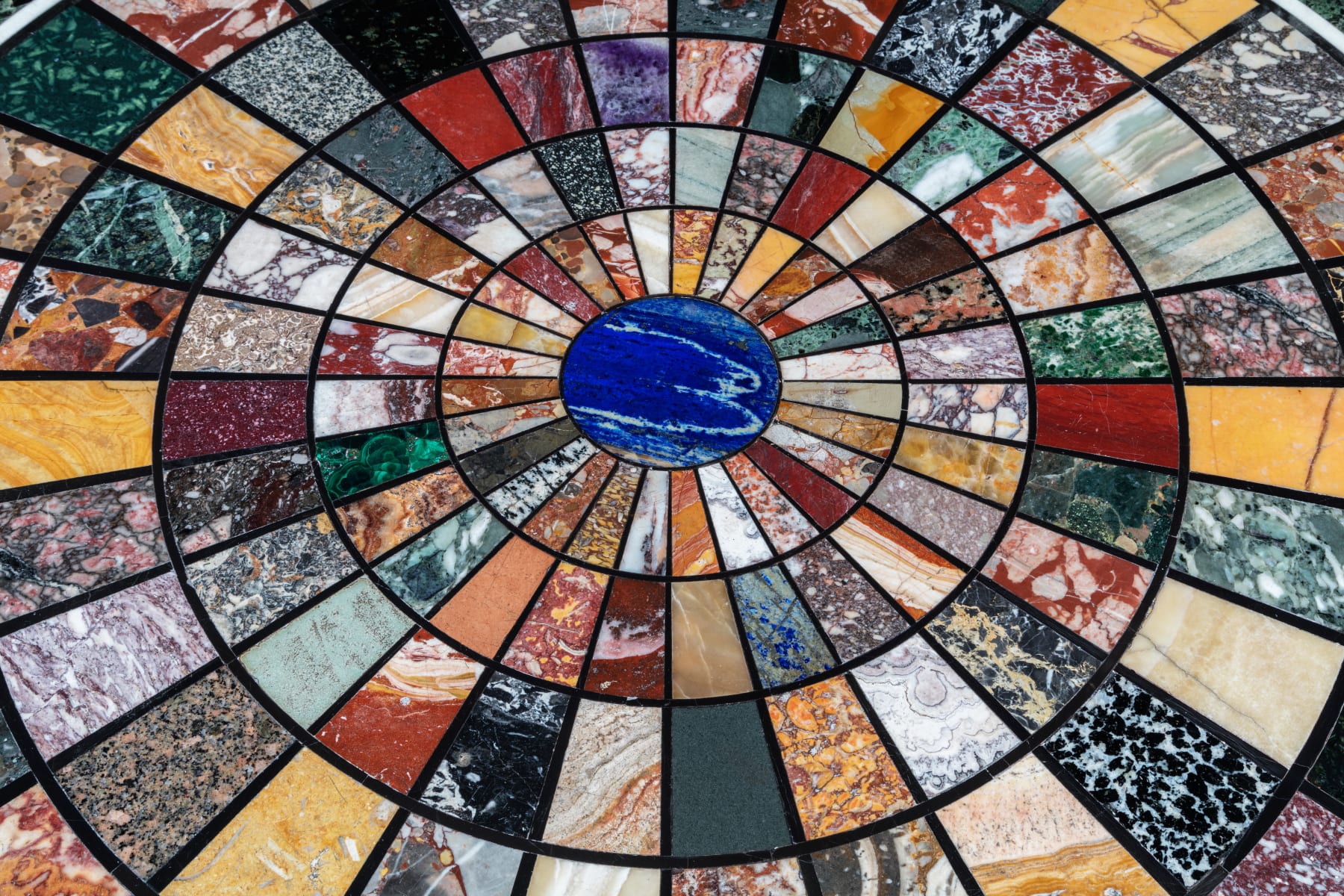 Coulborn antique George IV Gilt-bronze Mounted Ebony Centre Table with original Roman specimen marble top Morel & Hughes