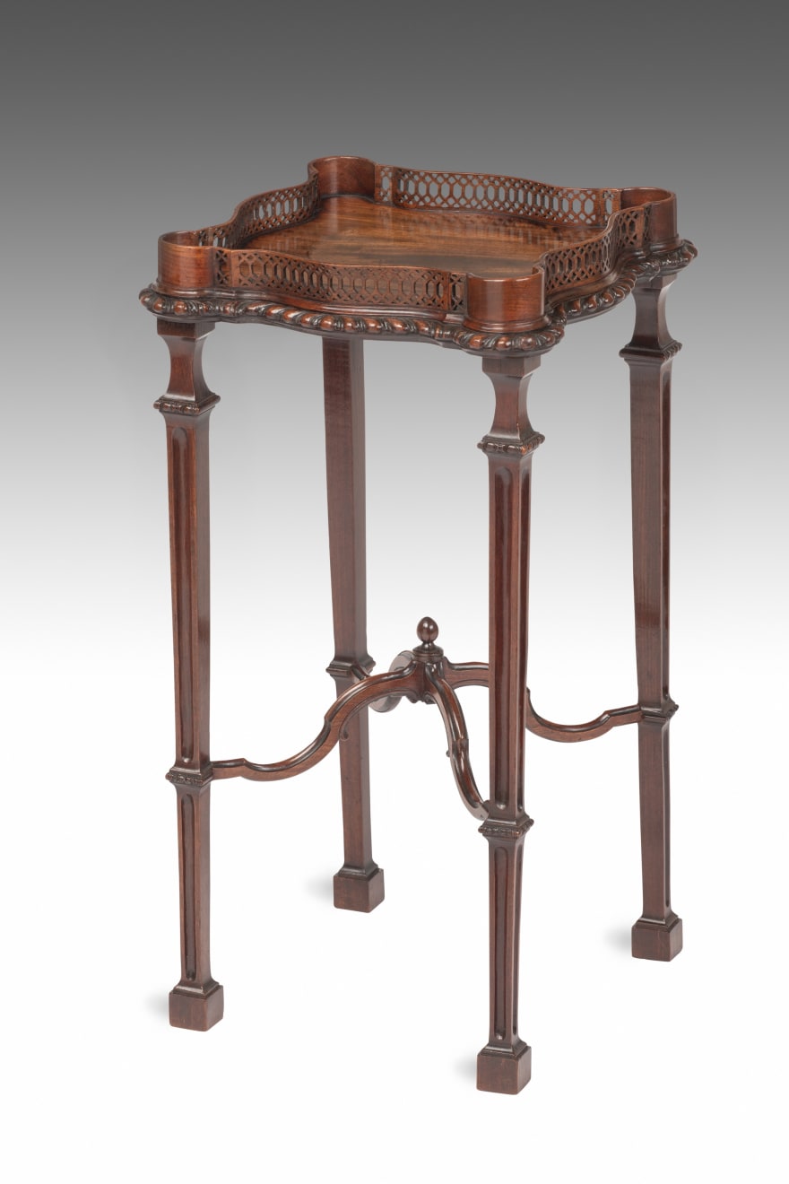 George III Mahogany Urn Stand