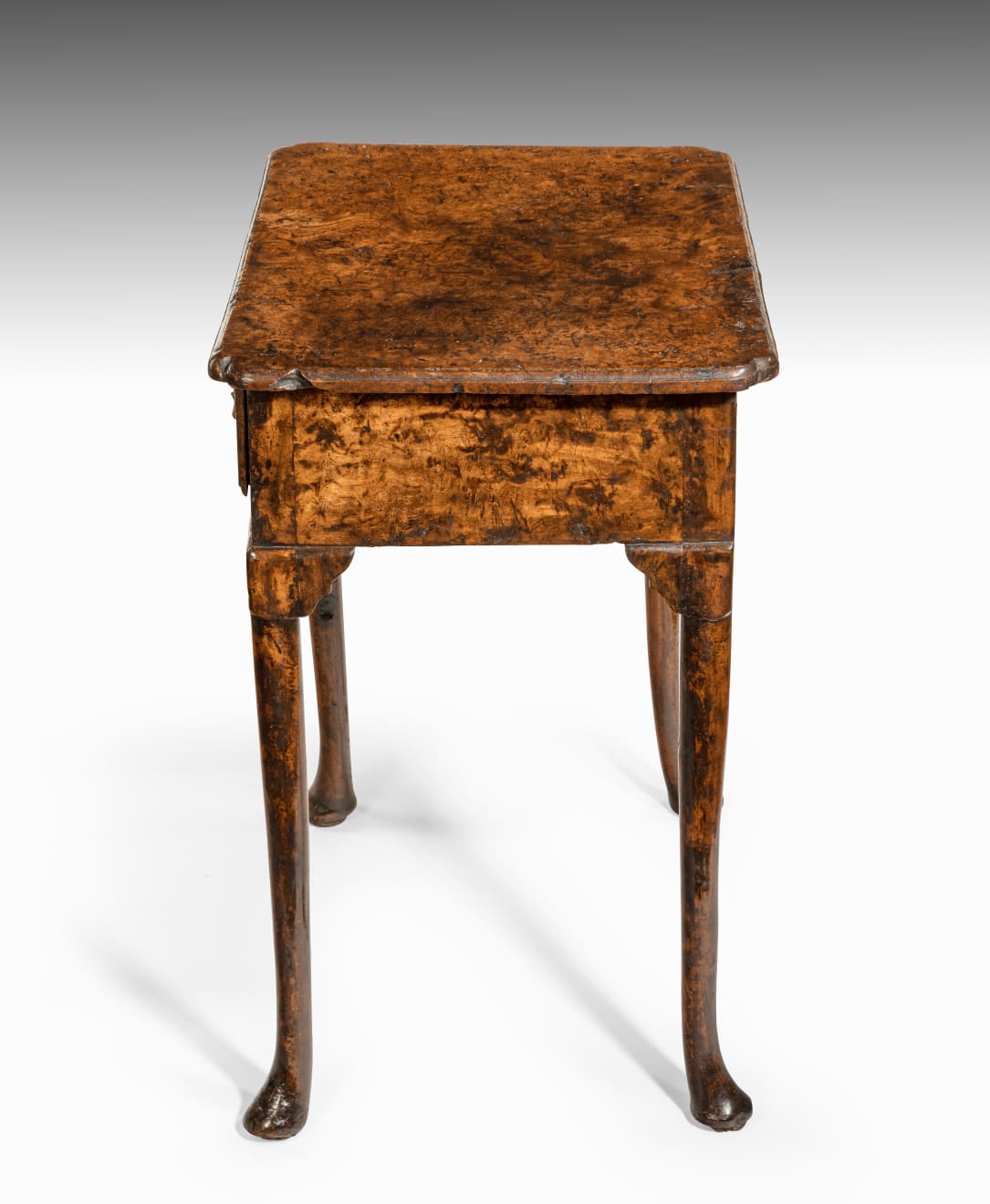 Coulborn antique George II Burr Elm Side Table