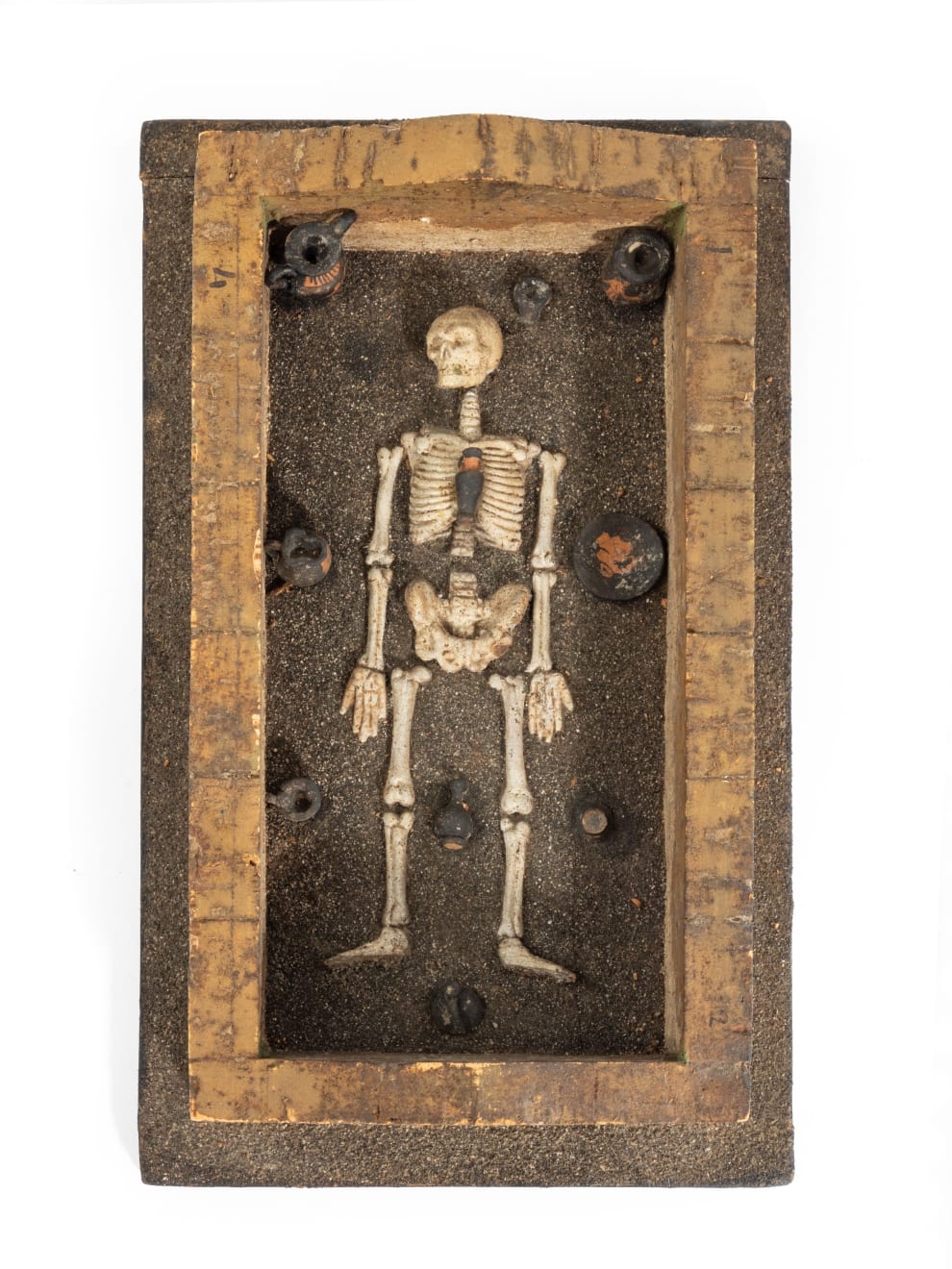 Coulborn antique carved cork grand tour Nola tomb