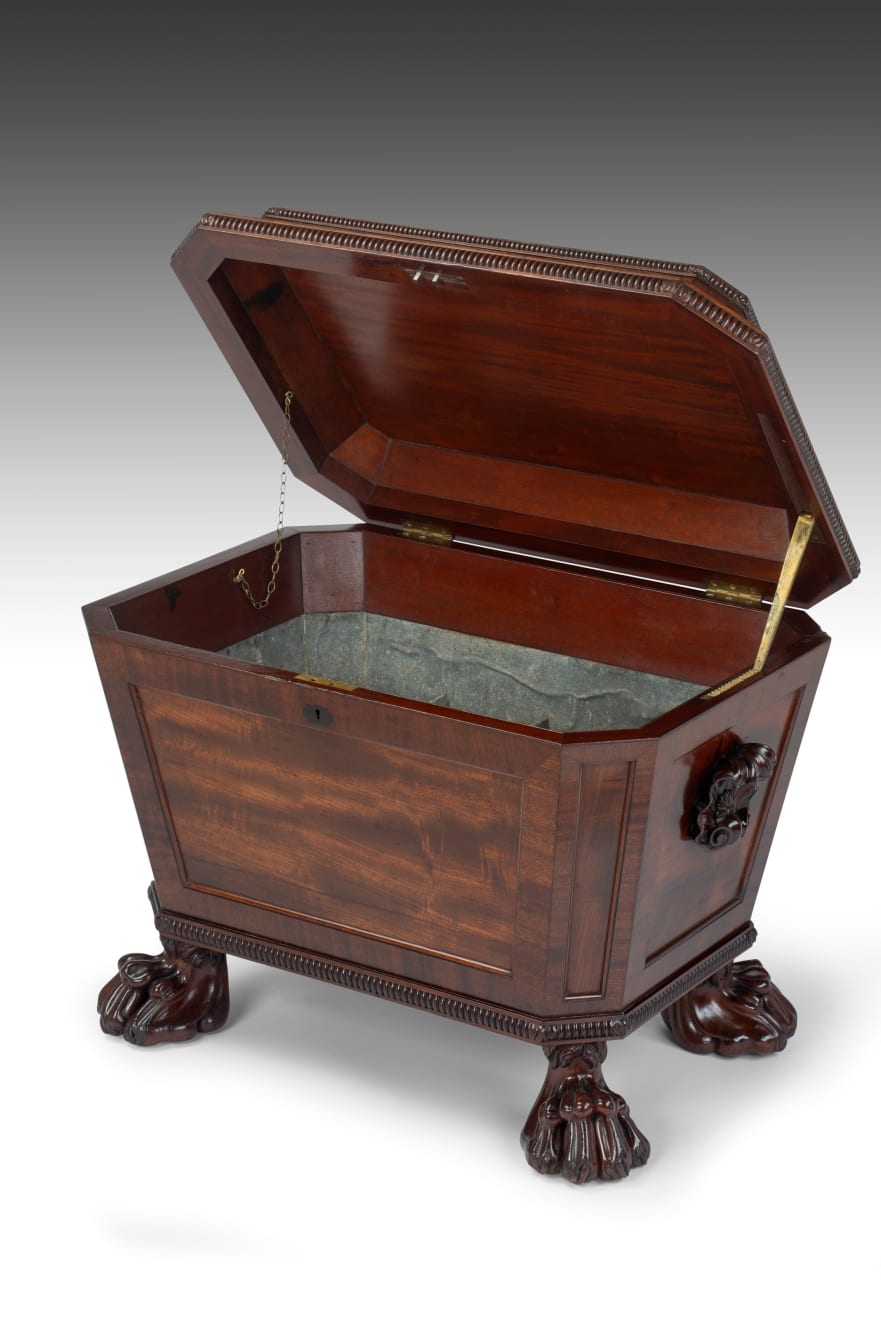 Regency Mahogany Wine Cellarette