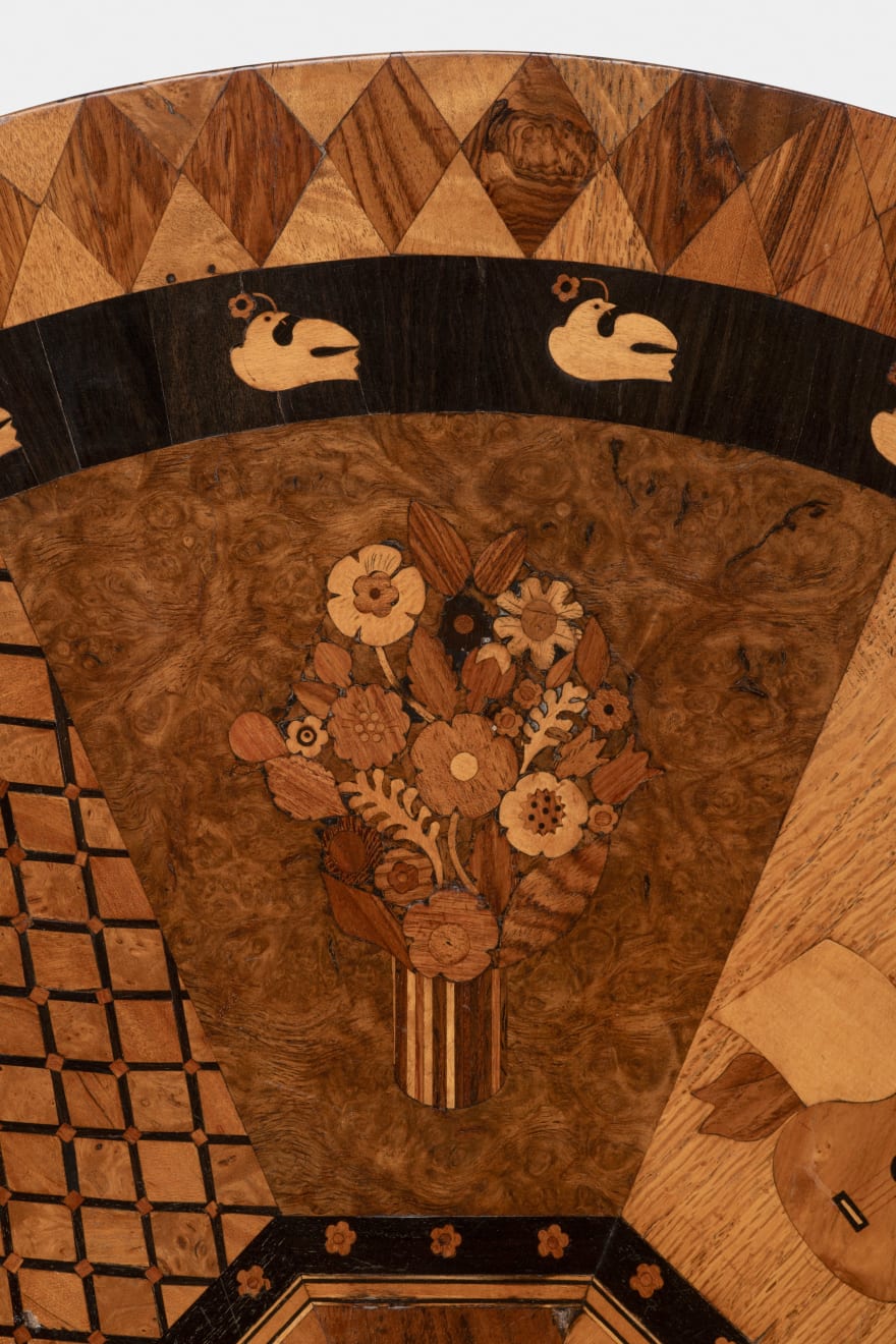 Jamaican inlaid table attributed to Ralph Turnbull of Kingston