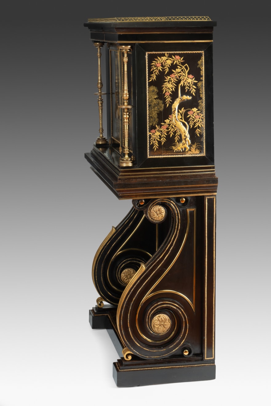 Regency Cabinet with Japanese Lacquer Panels attributed to George Oakley