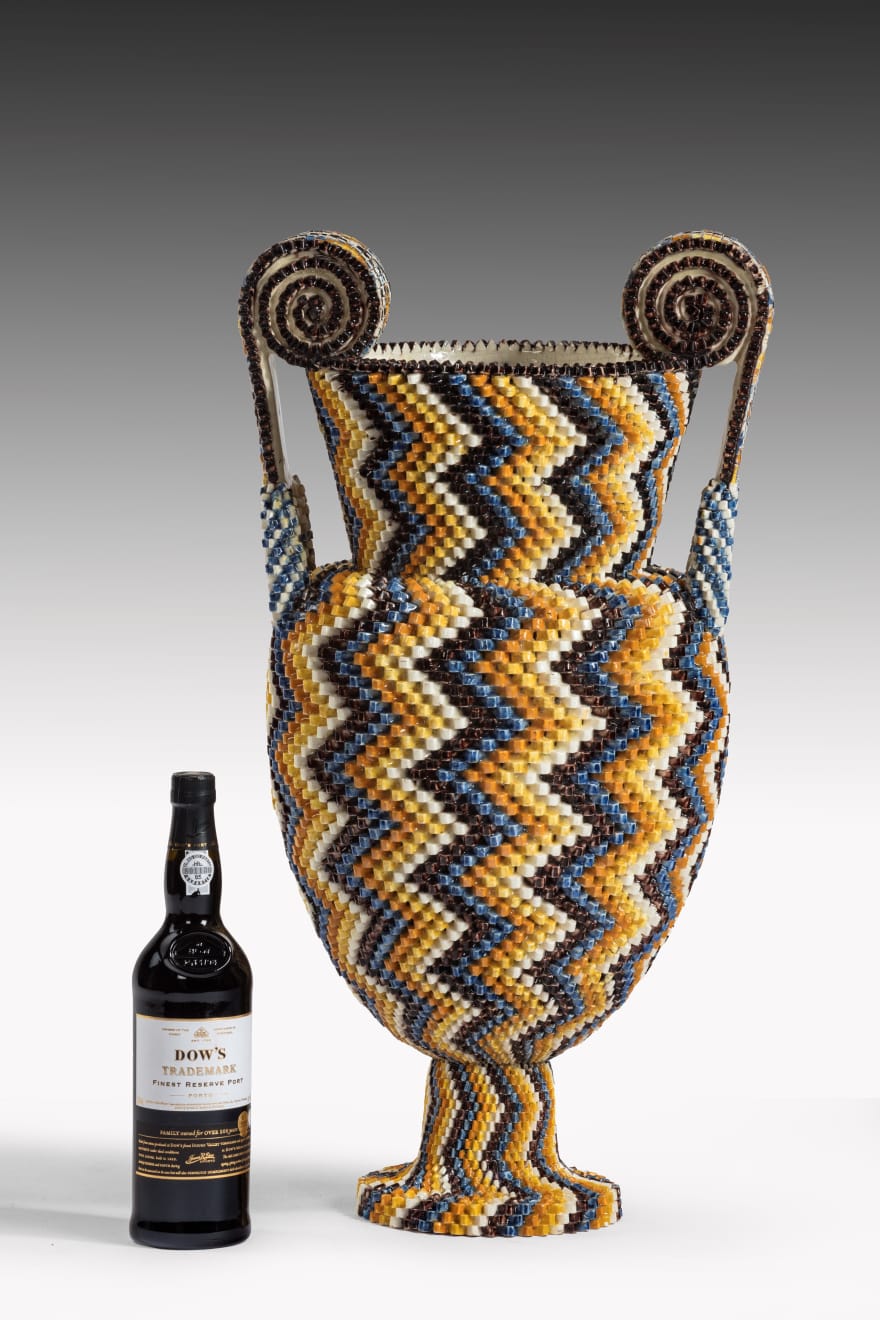 Anglo-Indian Ivory Mounted and Incised Lacquer Dressing Mirror