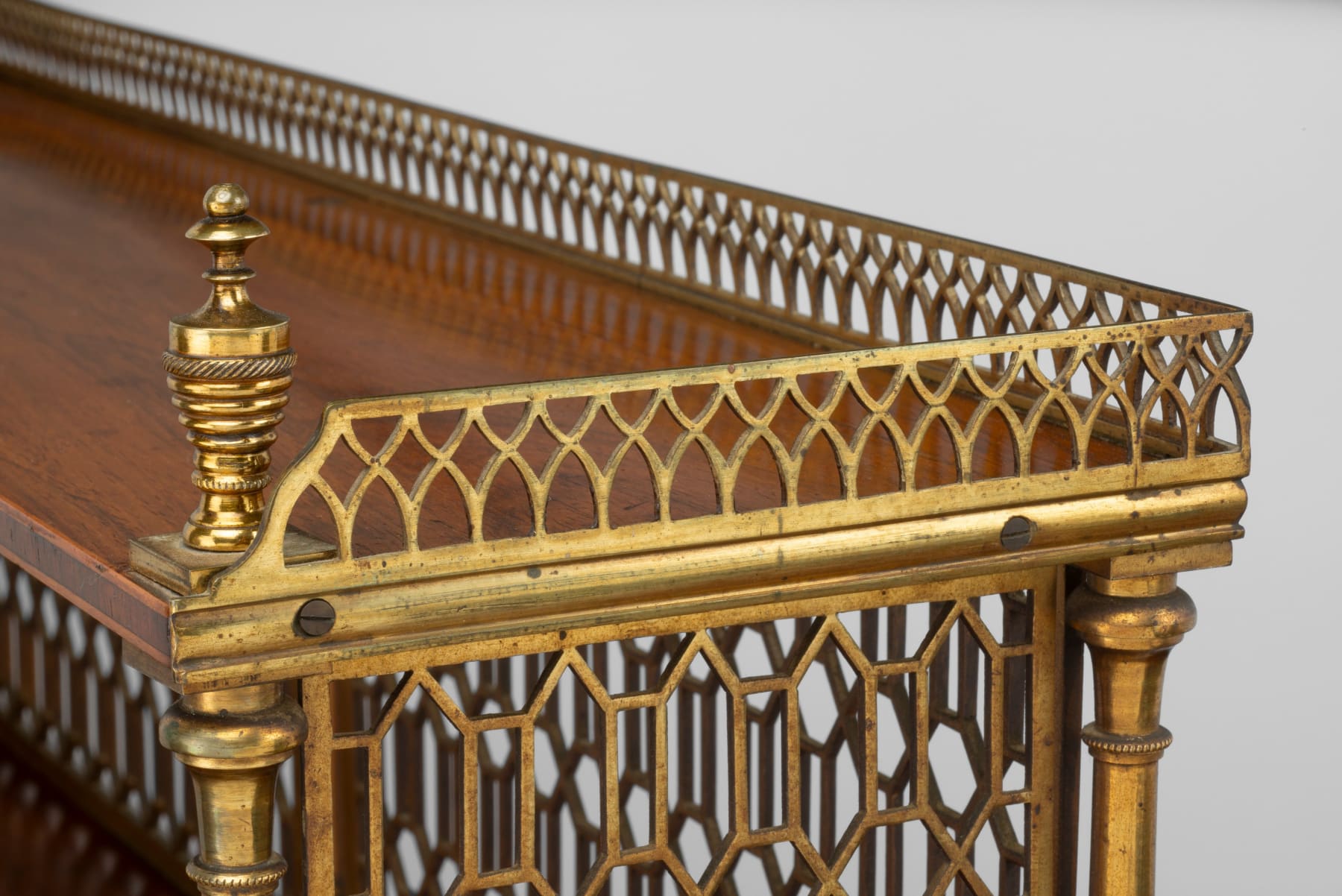 Coulborn Antique Regency Rosewood Bonheur du Jour attributed to John McLean