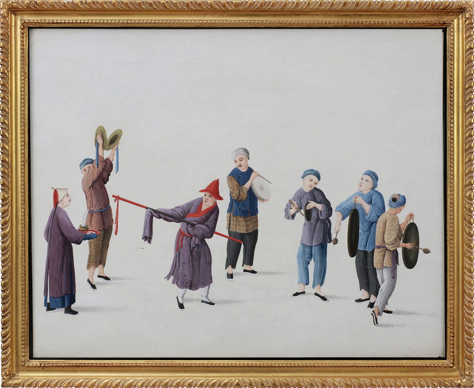 Rare Set of 20 Chinese Export Watercolours Representing The Customs and Trades of China