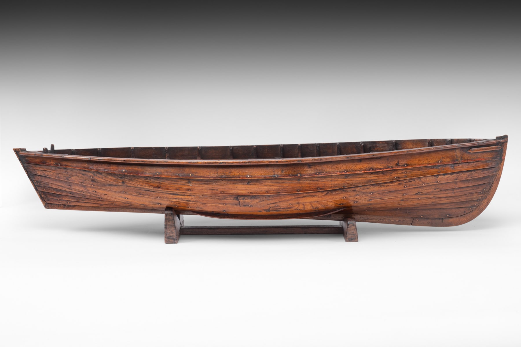 641a Model of a Coble Boat - Tweedside