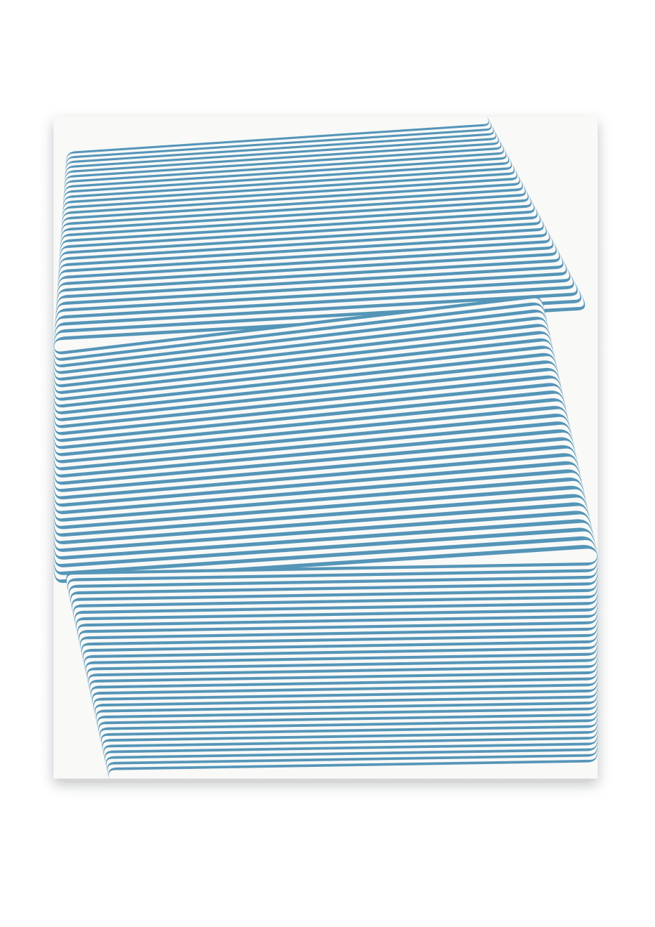 Terry Haggerty, corrugate', 2009