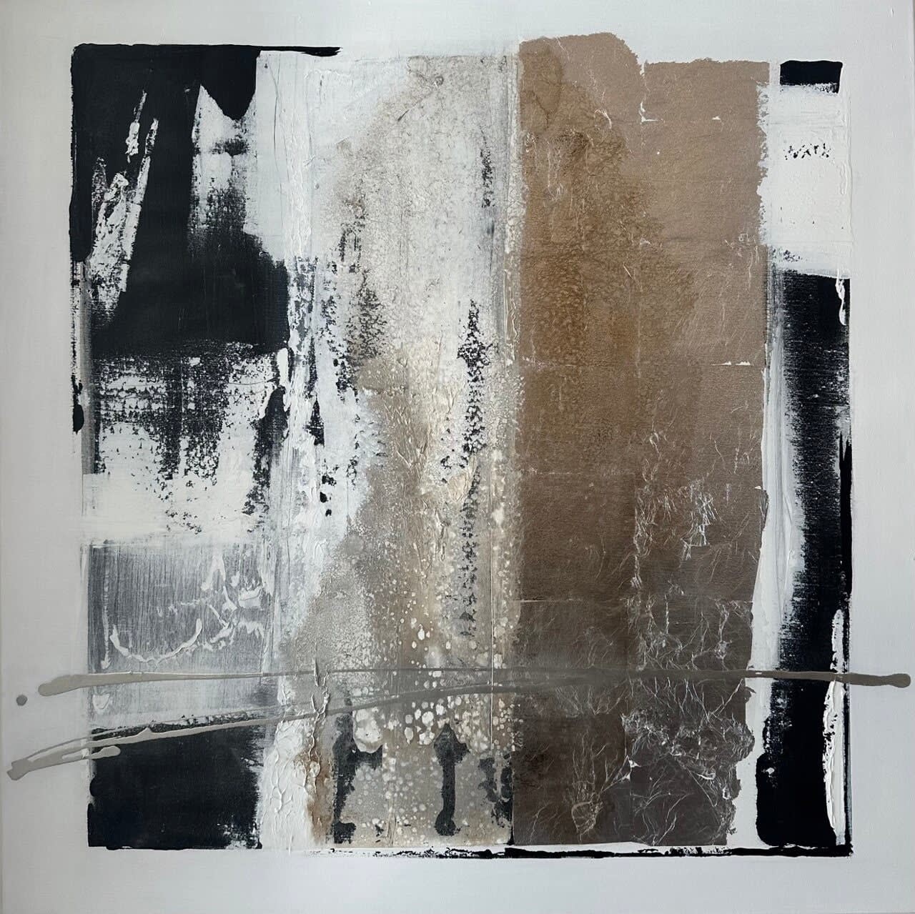 Johanna Patrisso, Angeles Alineados Black and White II, 2022