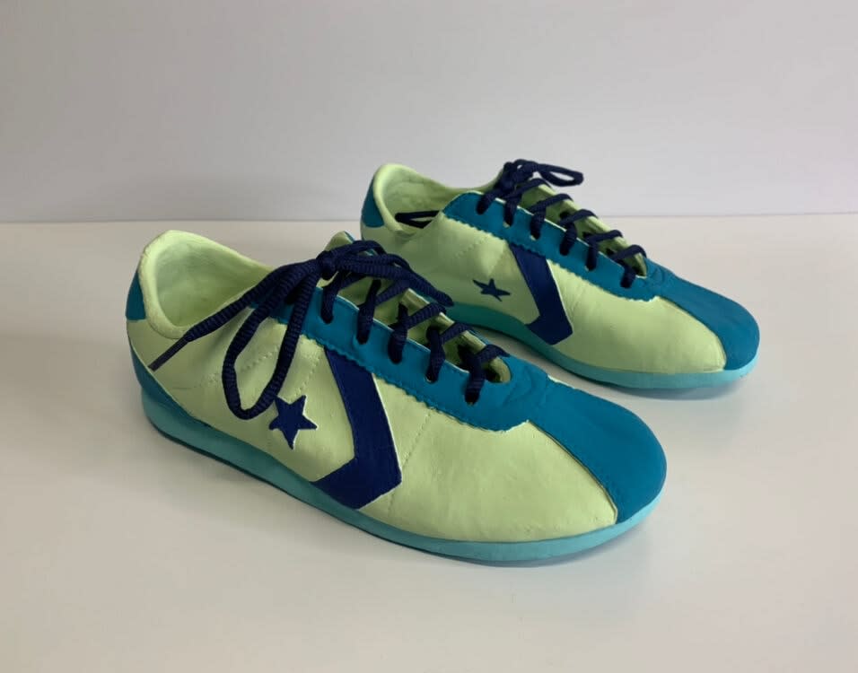 Laerte Ramos, GREEN CONVERSE (Anti-Derrapante series), 2022