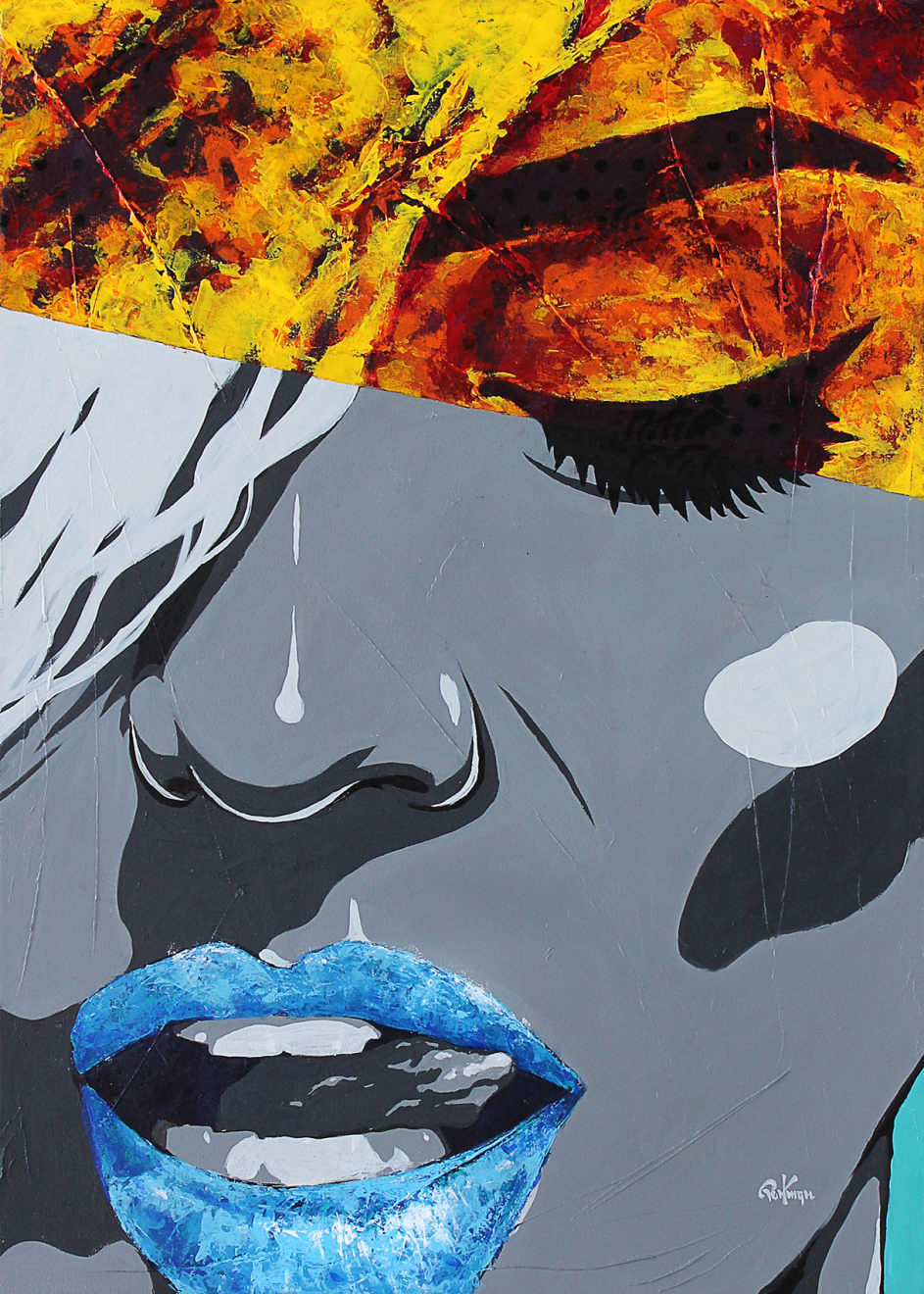 Bruno Portman, The Burning Side #1, 2019