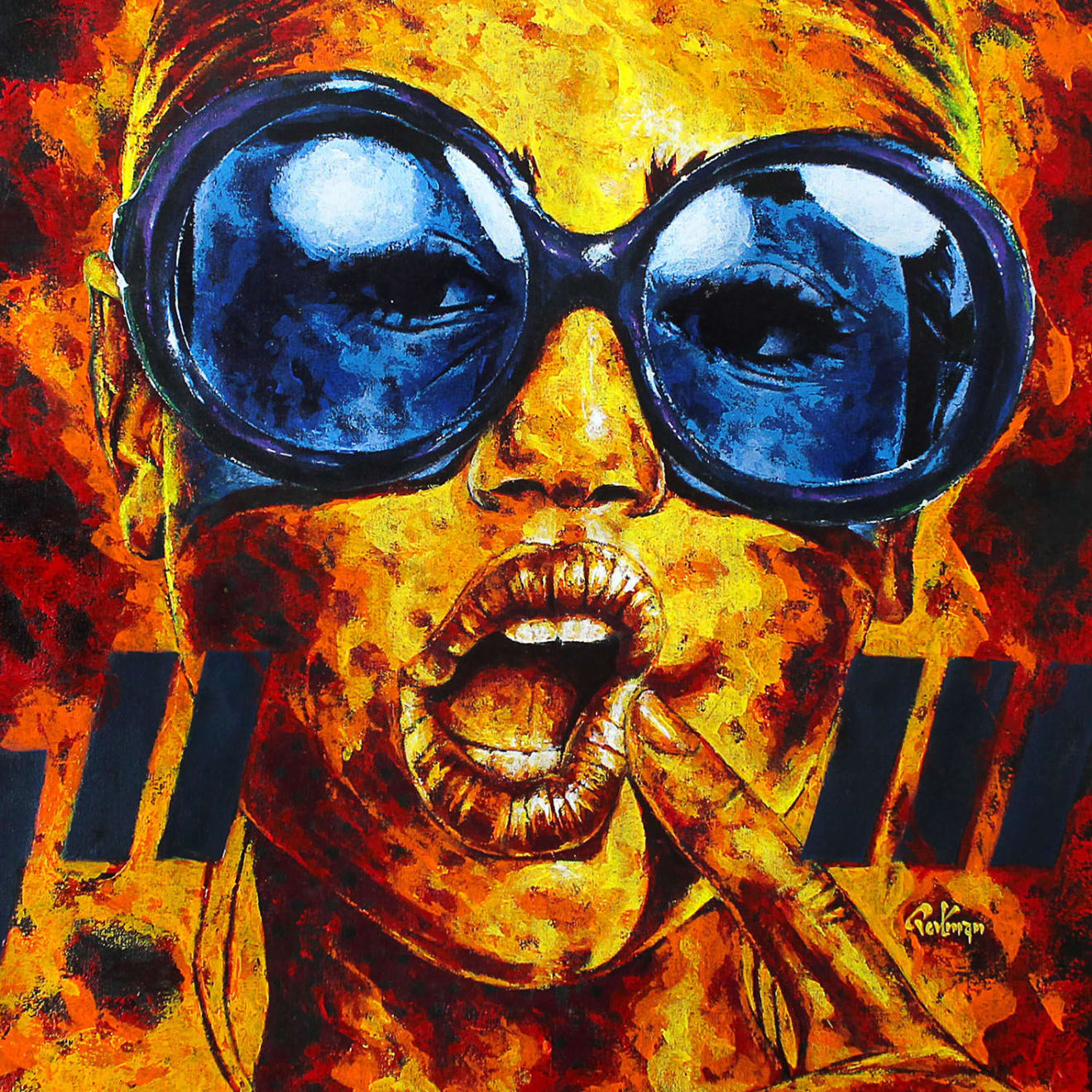 Bruno Portman, The Burning Side #7, 2020