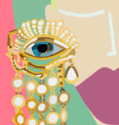 Darling Graham, Look Me In The Eyes (1 of 1 Unique Print), 2024