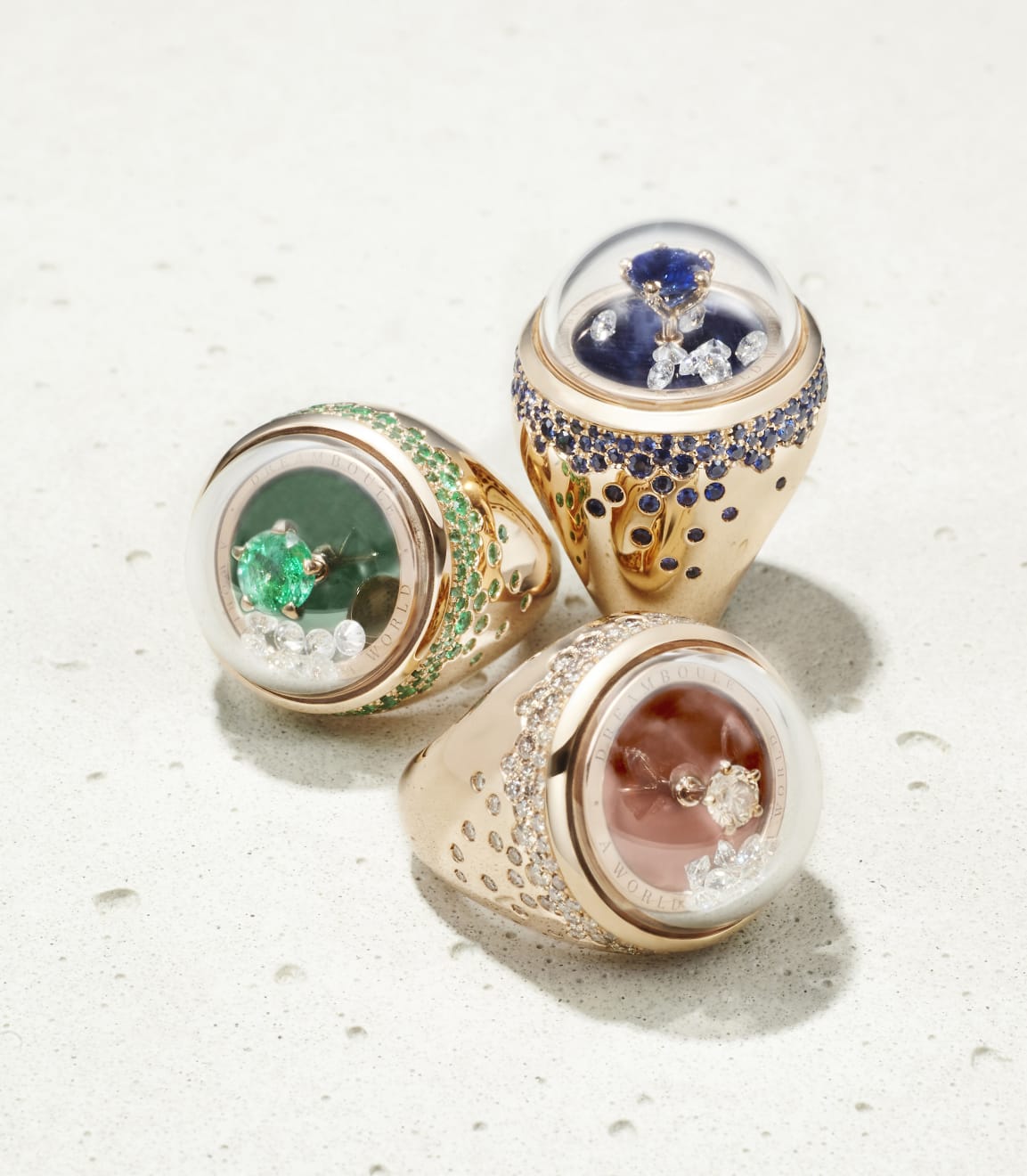 Dreamboule, Free & Fun: SOLITAIRE Orange, CLASSIC LINE 20 MM