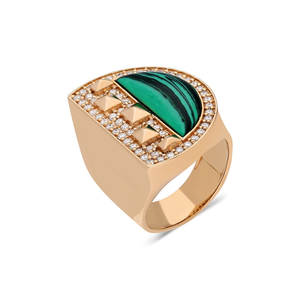 Terzihan, Neutra: Cairo Ring w/Malachite