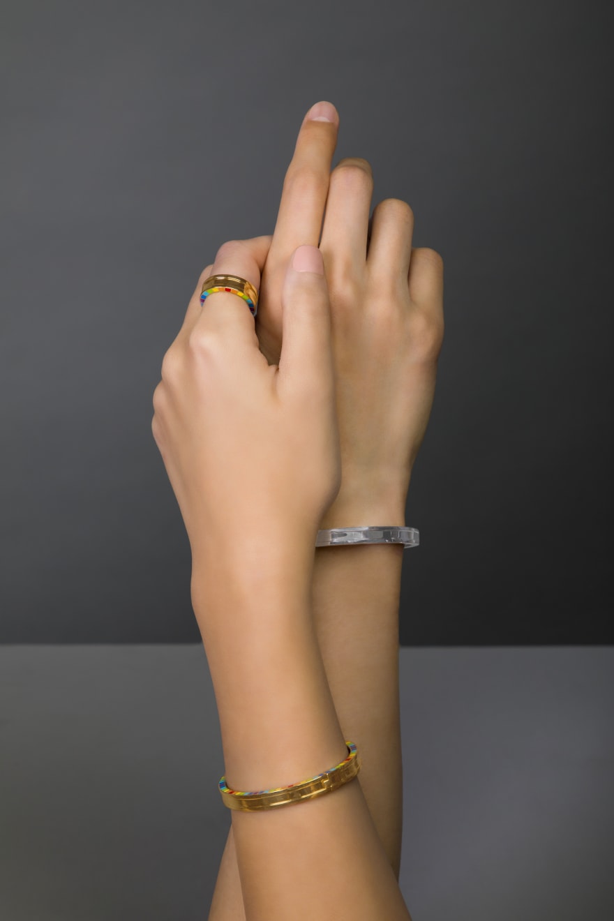 Aisha Baker, Me Yellow Gold Ring