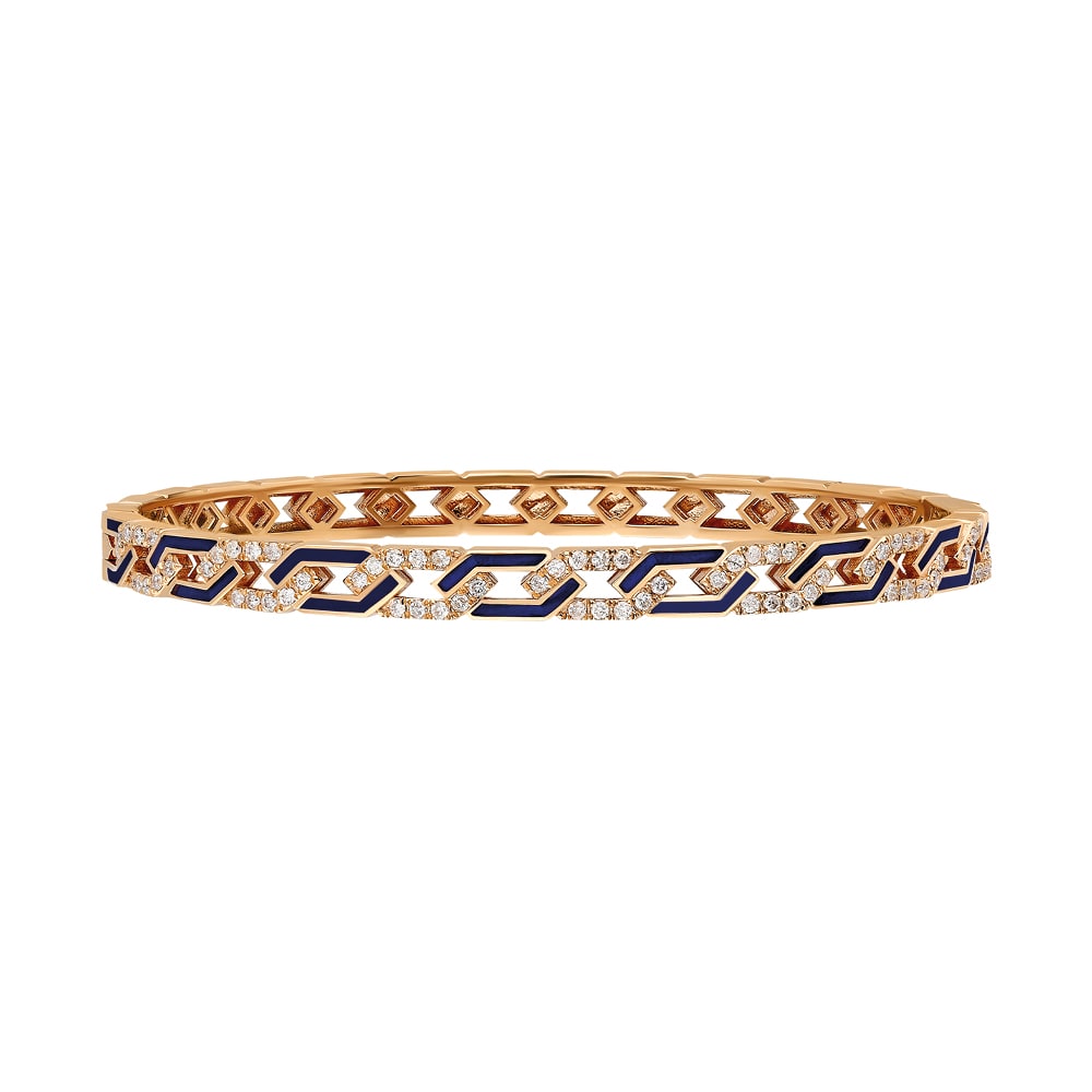 Terzihan, Fizzy: Rebel Bracelet W/diamonds - Blue