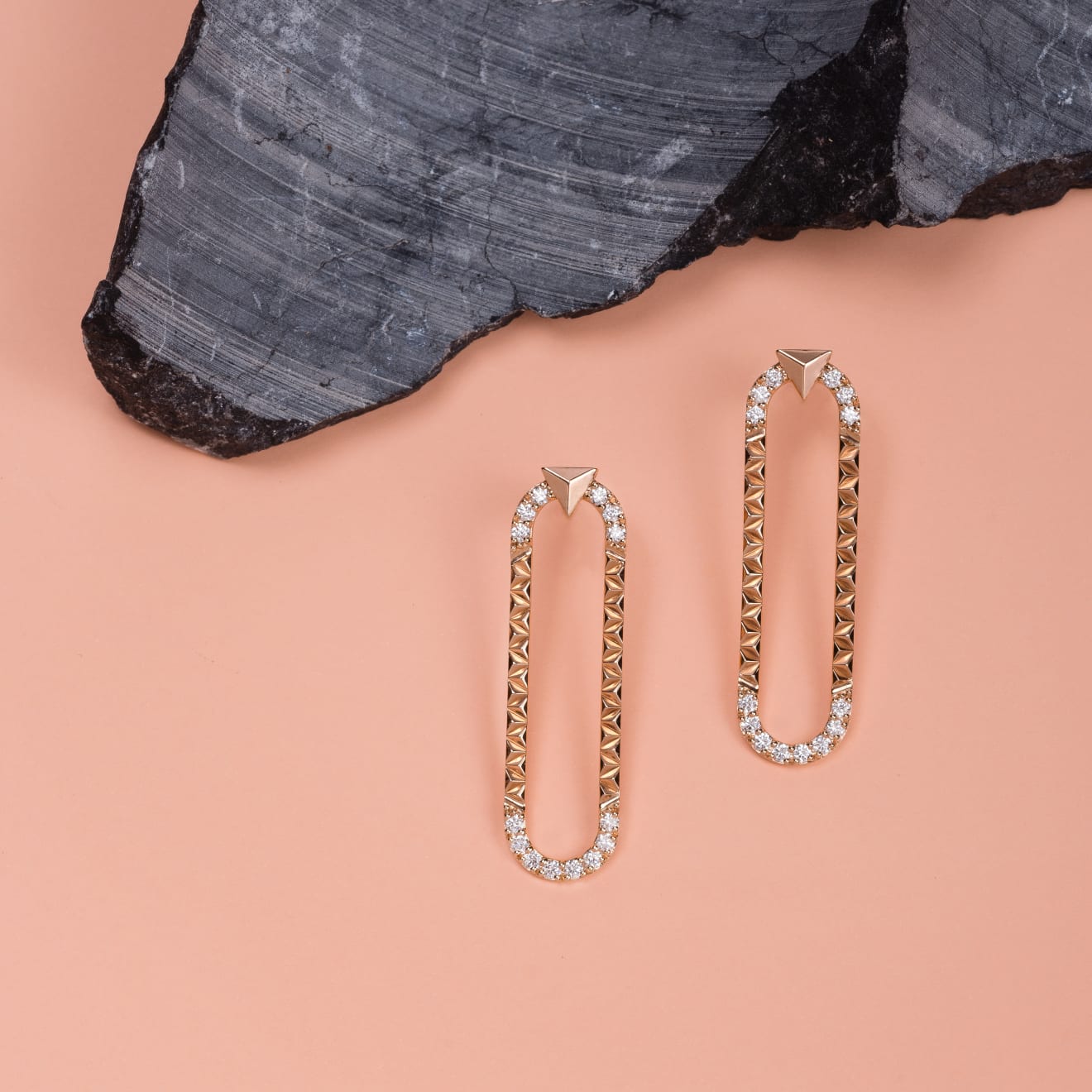 Alessa Jewelry, ENERGY 47MM EARRINGS