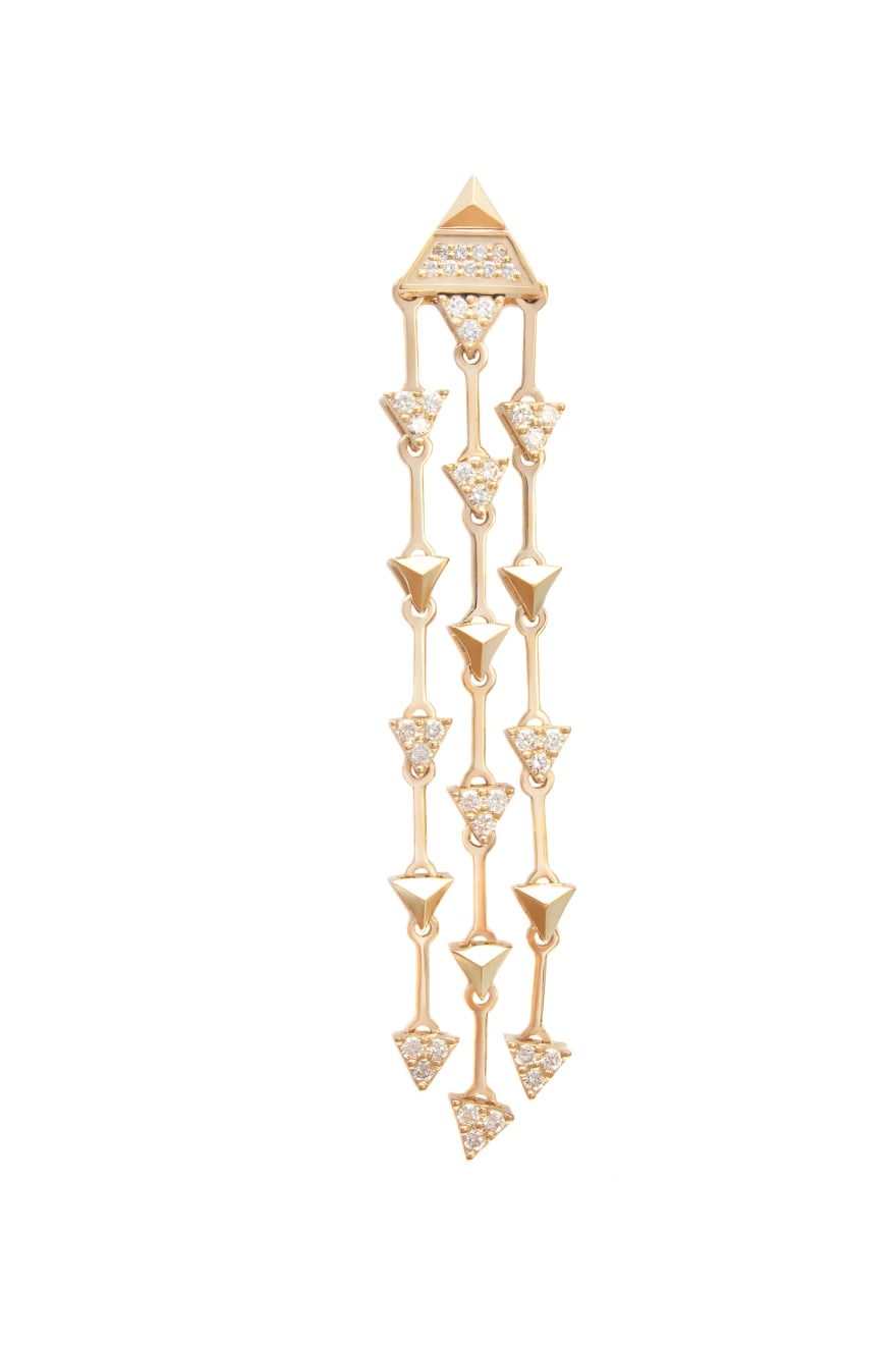 Alessa Jewelry, FRAGMENT TRILOGY EARRINGS