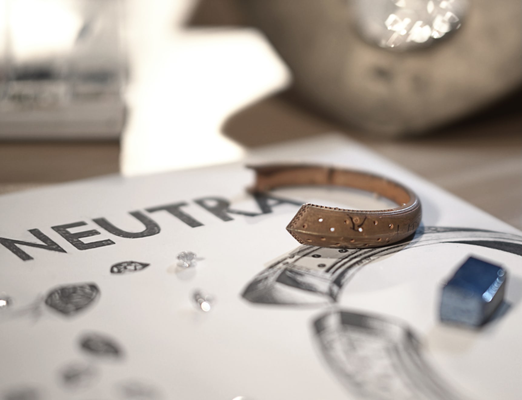 Terzihan, Neutra: Balance Bracelet w/Malachite