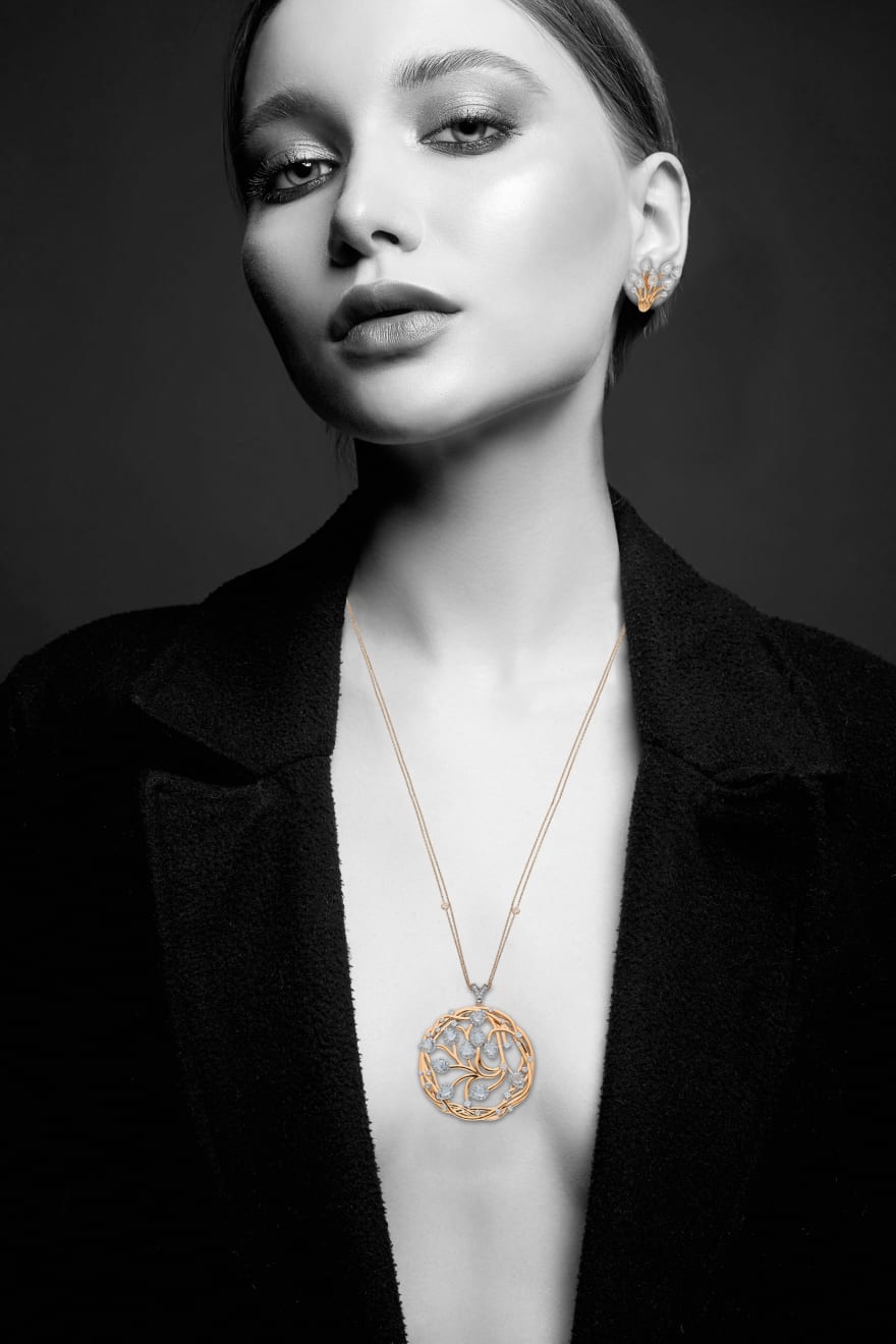 Terzihan, Everose: Sparkle Earrings