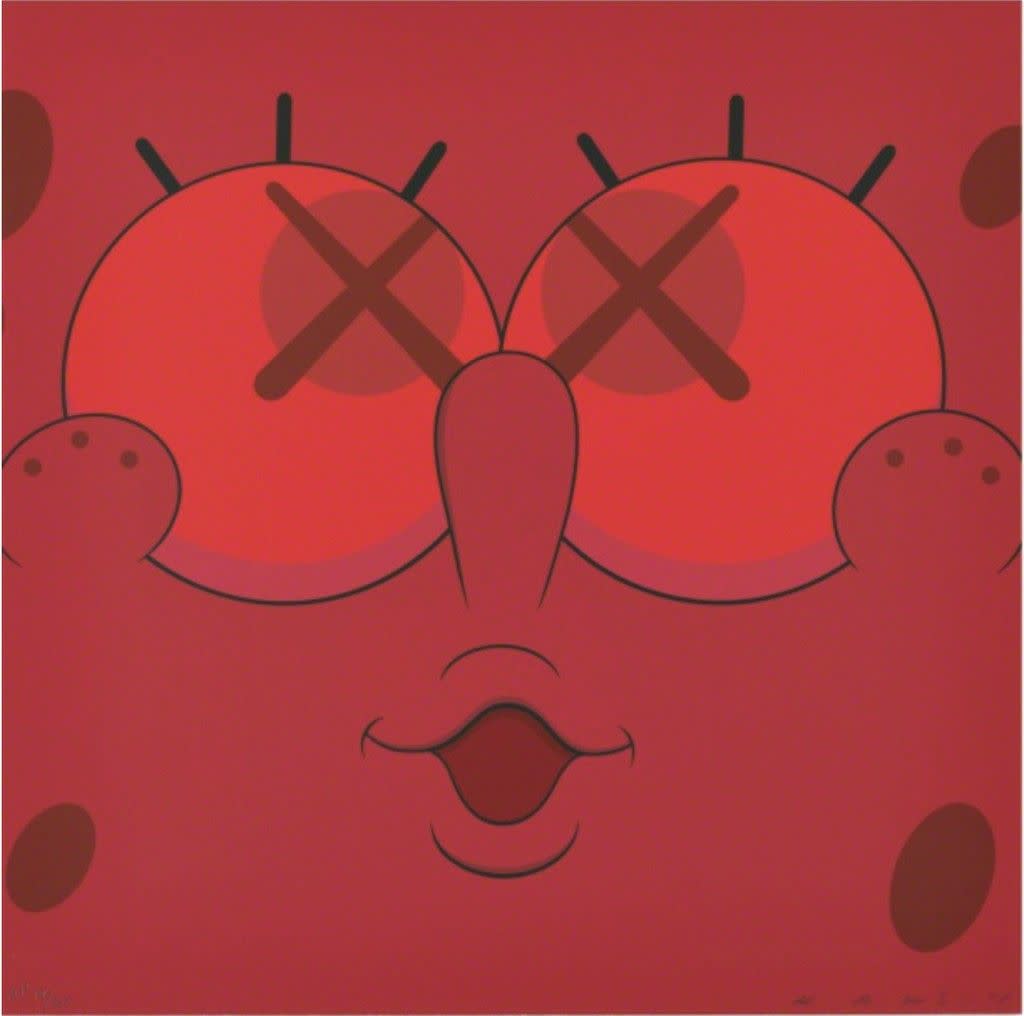 Kaws, Kawsbob Red, 2011
