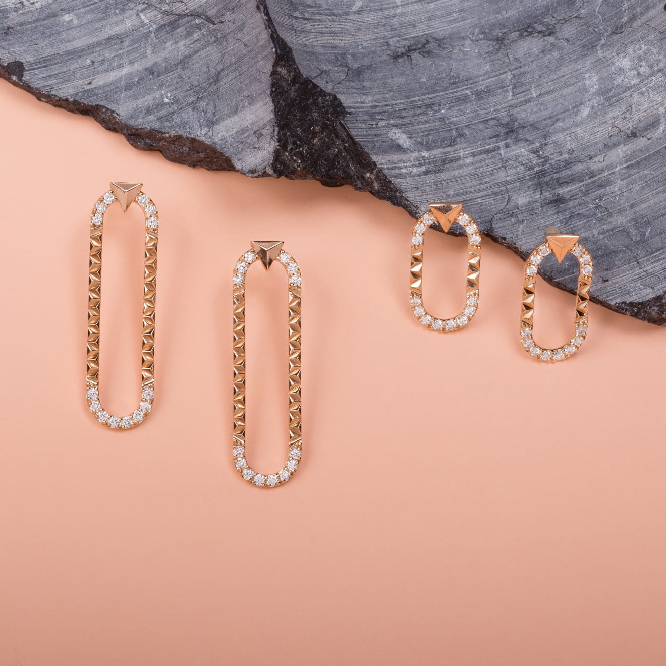 Alessa Jewelry, ENERGY 27MM EARRINGS