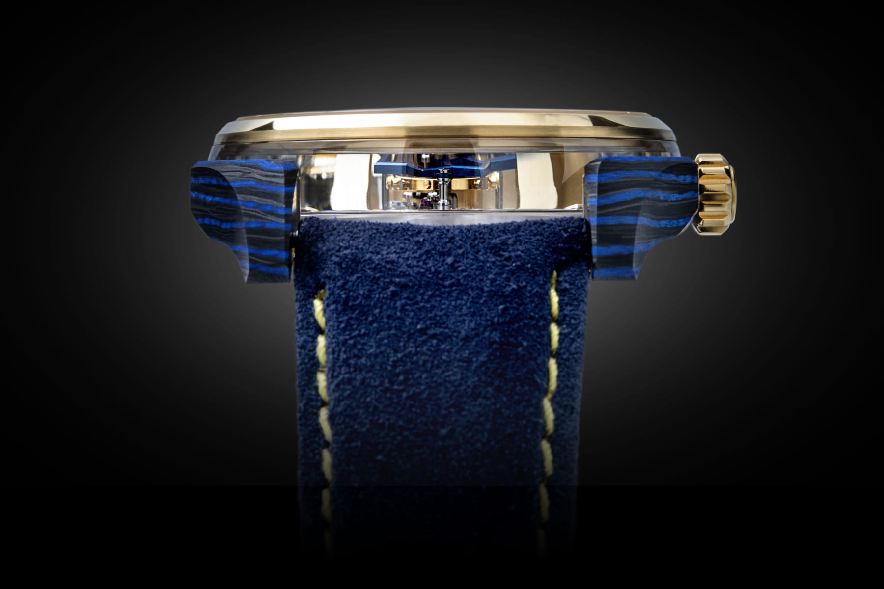 Avantist, La Majesté Tourbillon - Special blue carbon unique piece