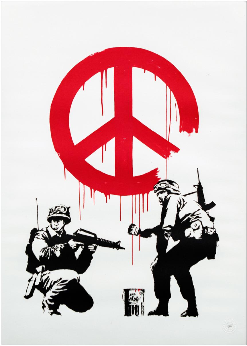 Banksy, CND Soldiers, 2005