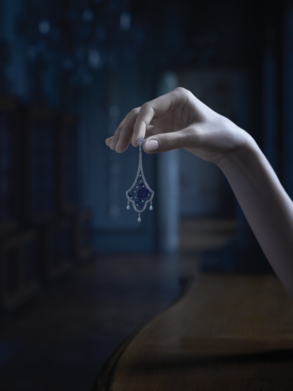 Aisha Baker, Frozen in Time - Peony Symphony Earrings