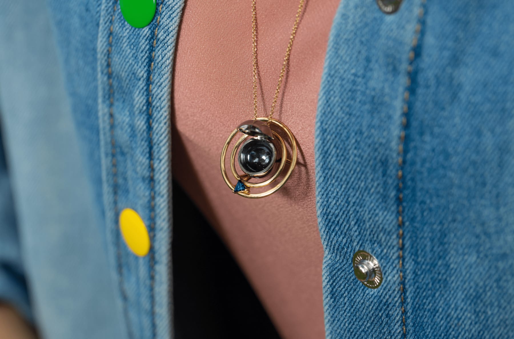 Maya, Cosmic: Saturn pendant