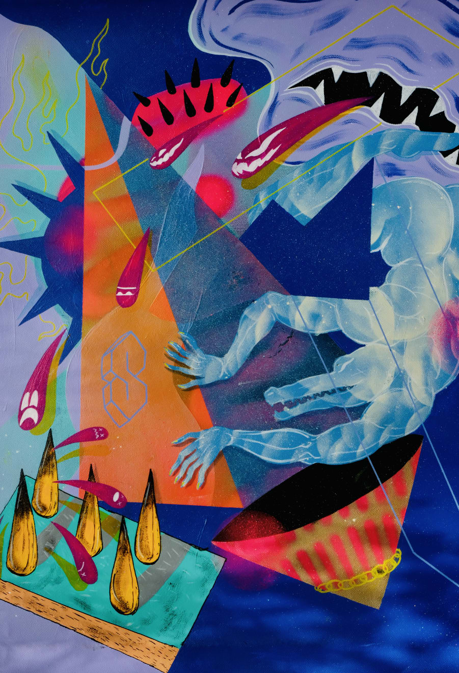 Ahsin Ahsin, Light lilac series #2, 2021