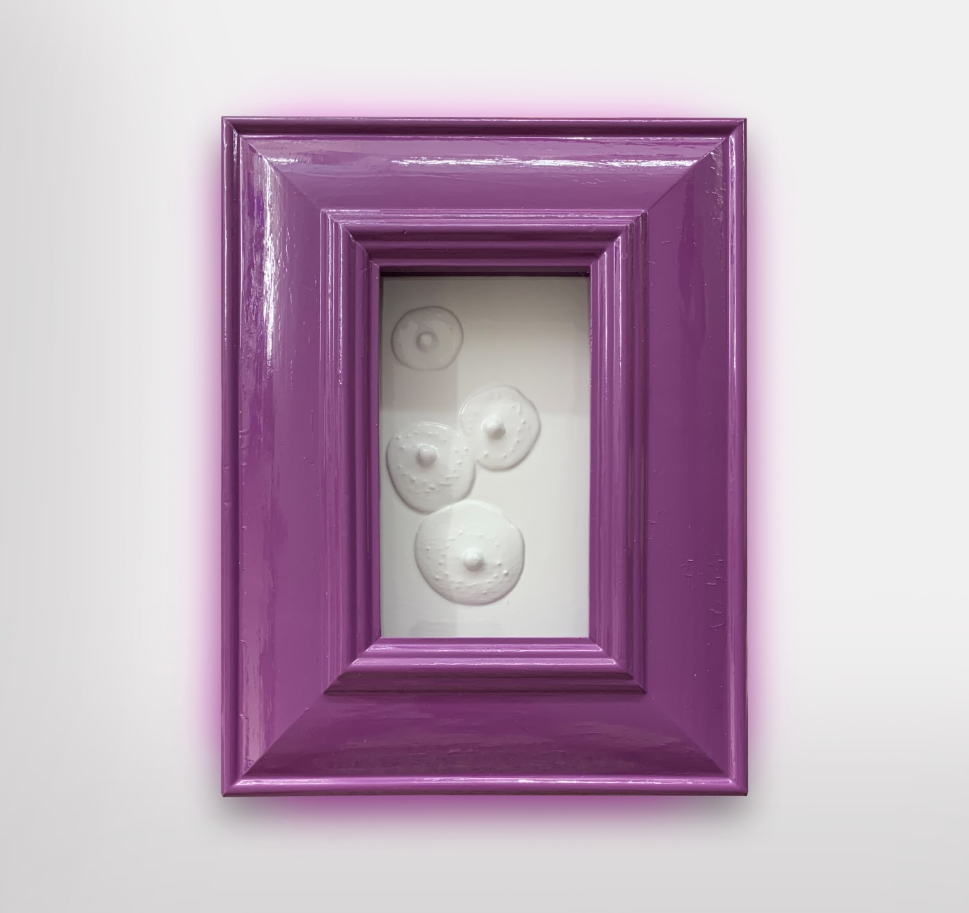 Oliver Cain, Purple White, 2021