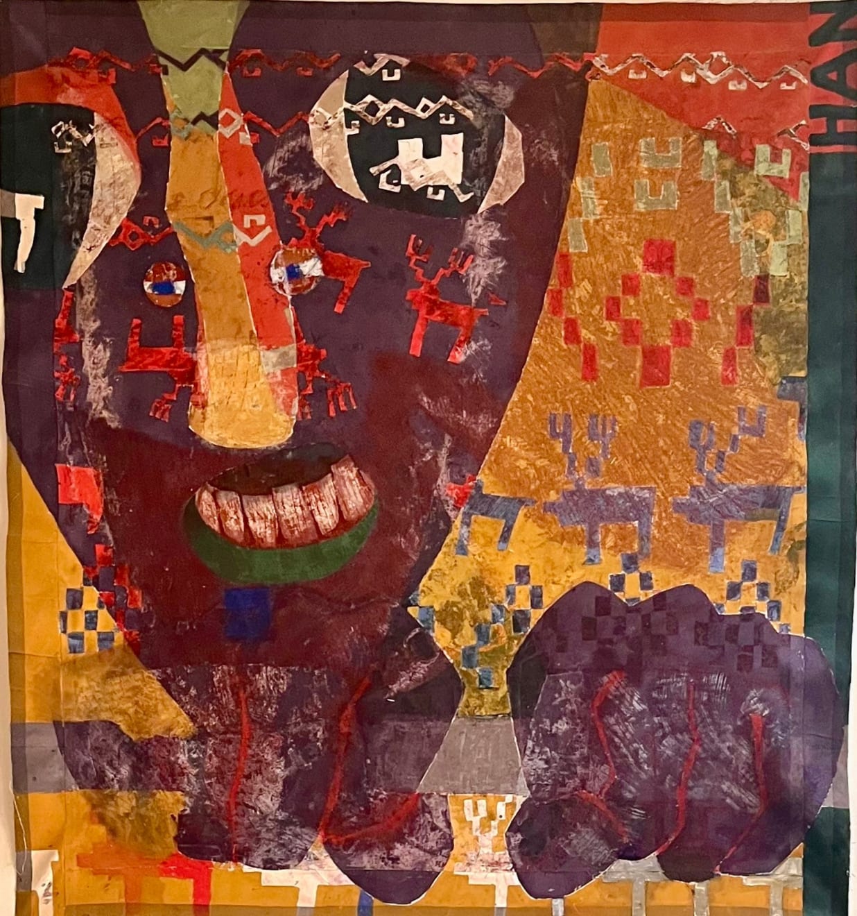 Philip Trusttum, Pushing cart, 1989