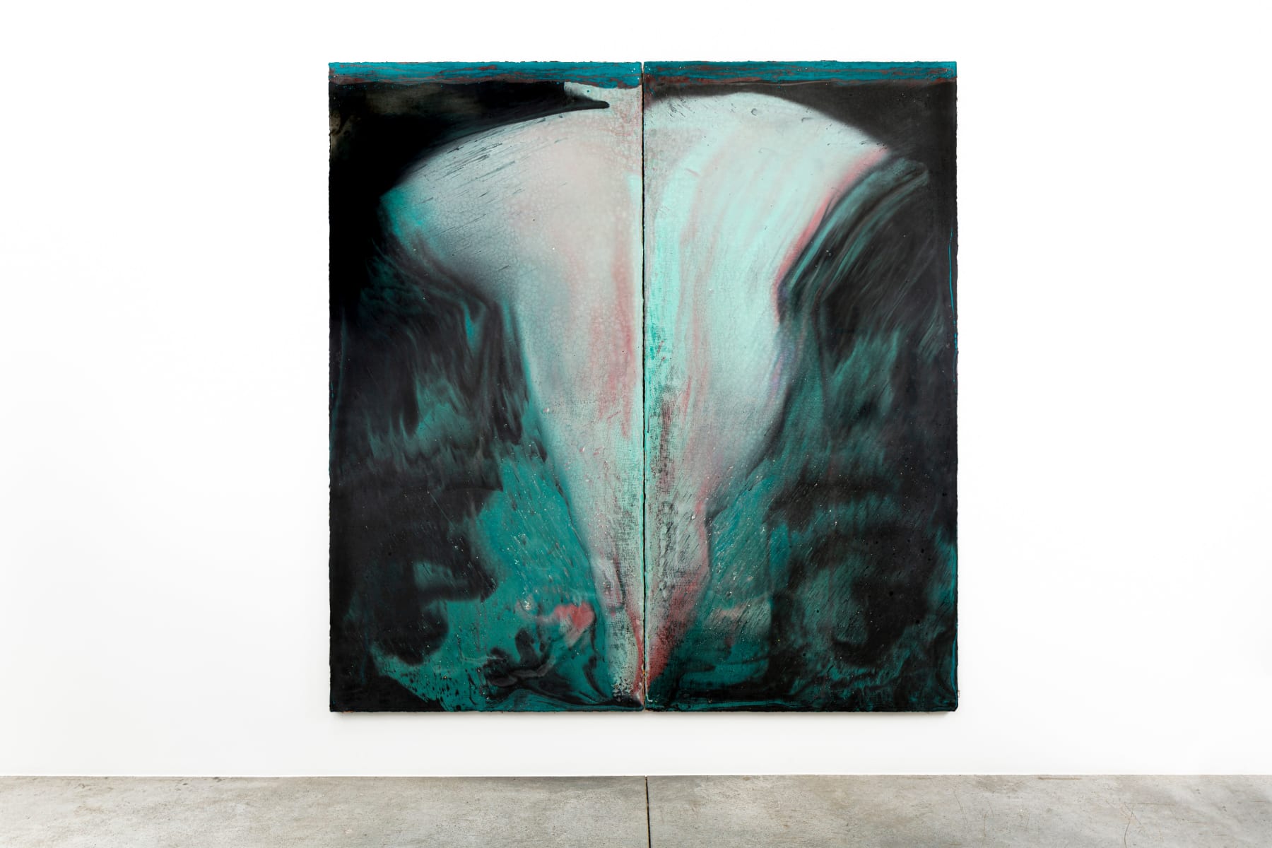 Harminder Judge, Untitled (fluted opening), 2024