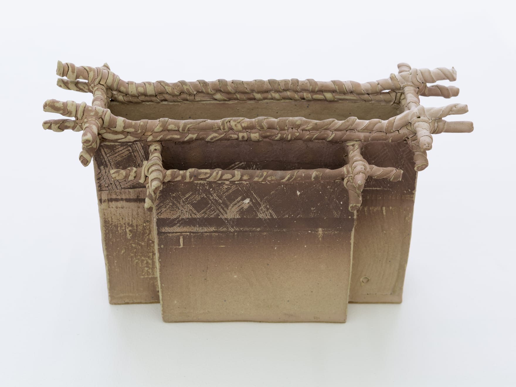 Gillian Lowndes, Slabbed Container, 1970's