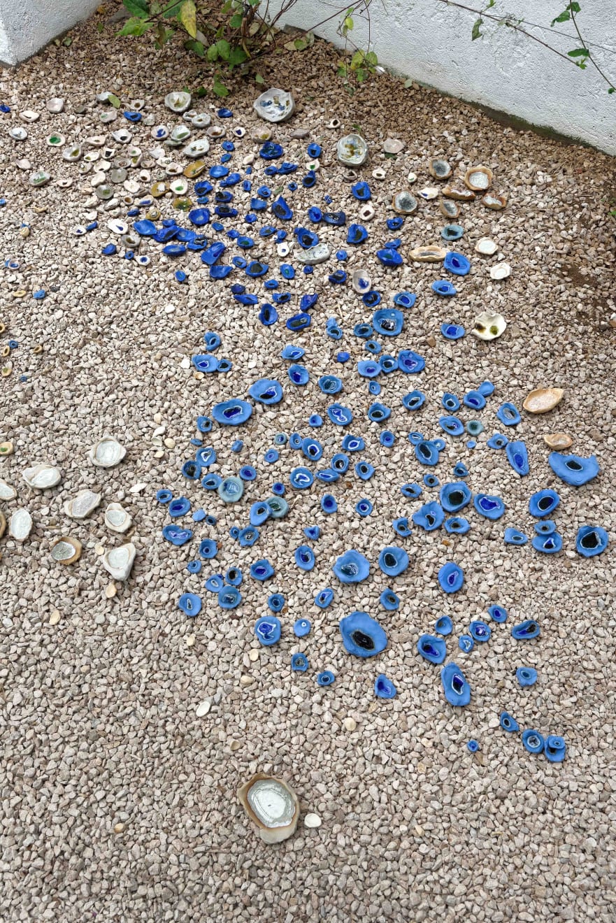 Kate Newby, Wild was the night, 2019