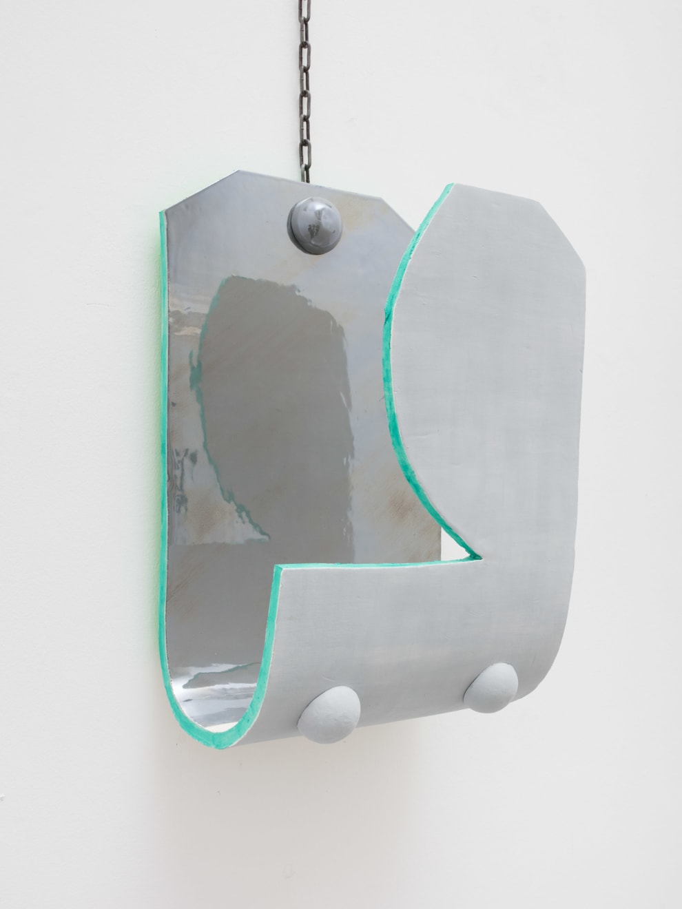 Emma Hart, Mirror (grey), 2020