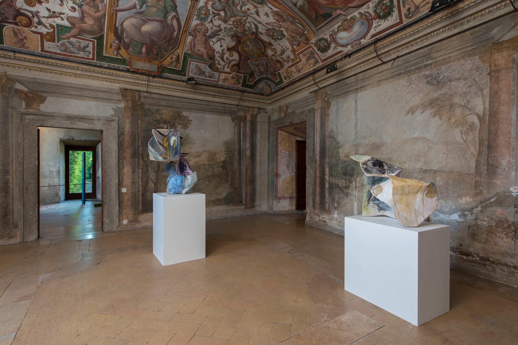 Ernesto Burgos, Granpallazzo with Galeria The Goma, Palazzo Rospigliosi, Rome, Italy, 2015