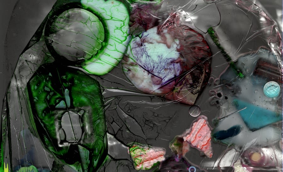 Samara Scott, Gargoyle (print), 2021