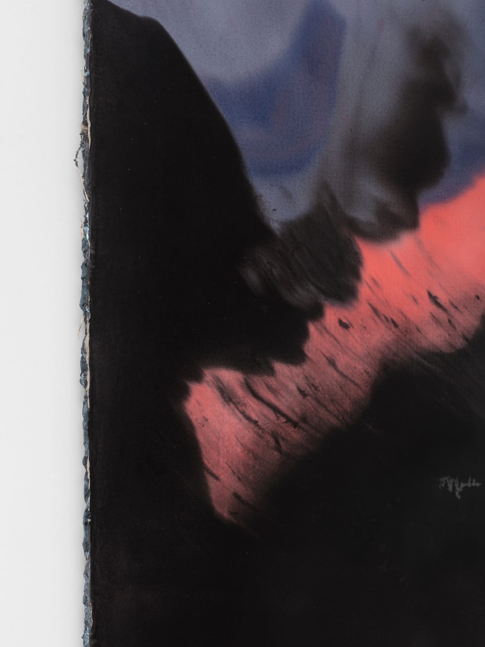 Harminder Judge, Untitled (chest spread on mountains edge), 2022