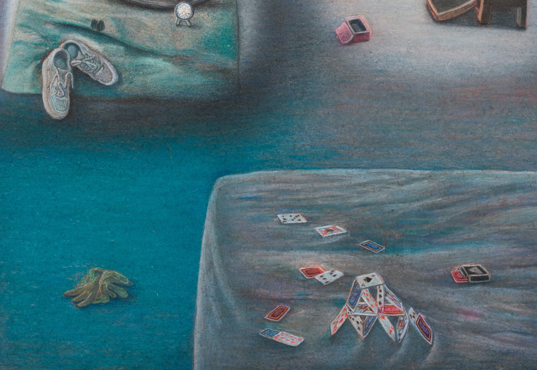 Zearo, Two Trees from Blue to Yellow, 2023